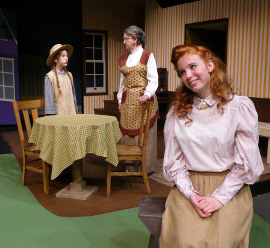 Katie Moore, Karen Decker, and Sydney Crumbleholme in Anne of Avonlea