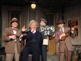 Andrew Crowe, Tom Walljasper, Matthew Baldoni, and Steve Lasiter in Southern Crossroads