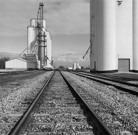David Plowden's Grain Elevators, Manson, Iowa