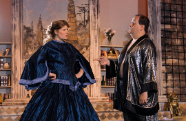 Rochelle and Jon Schrader in The King & I