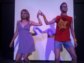 Jenny Winn and Bryan Tank in Xanadu