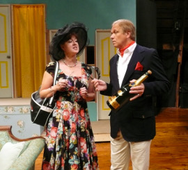 Valeree and Kevin Pieper in Noises Off