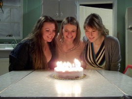 Tracy Pelzer-Timm, Jenny Winn, and Kylie Jansen in Crimes of the Heart