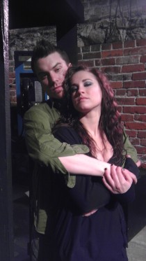 Chris Causer and Kelly Lohrenz in Rent
