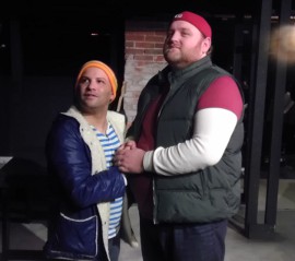 Joseph J. Baez and James Fairchild in Rent