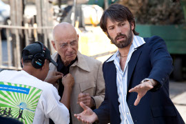 Ben Affleck directing Alan Arkin in Argo