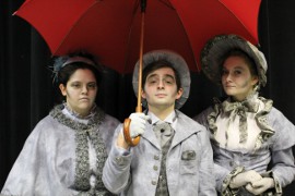 Becca Brazel, Tim Stompanato, and Brooke Schelly in Eurydice