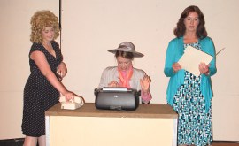 Elisabeth Gonzalez, Jenny Winn, and Valeree Pieper in 9 to 5: The Musical