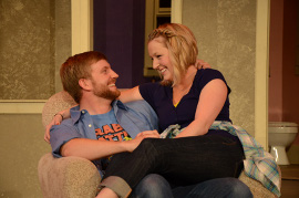 Daniel Crary and Cara Chumbley in Things My Mother Taught Me