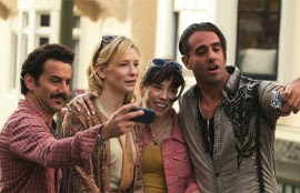 Max Casella, Cate Blanchett, Sally Hawkins, and Bobby Cannavale in Blue Jasmine