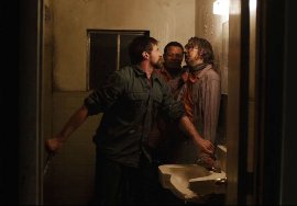 Hugh Jackman, Terrence Howard, and Paul Dano in Prisoners