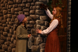 Emma Torronez and Katie Moore in The Secret Garden