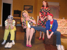 Stacy Phipps, Cara Chumbley, Andrea Moore, and Morgan Griffin in Tales of a Fourth Grade Nothing