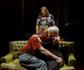 Tom Naab, Jackie Skiles, and Stephanie Naab in The Last Romance