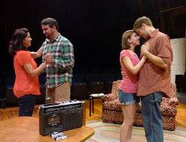 Dianna McKune, Nathan Johnson, Jo Vasquez, and Victor Angelo in The Melville Boys