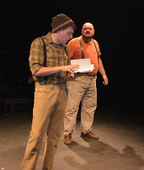 Nathan Klaus and James Palagi in Doctor Faustus