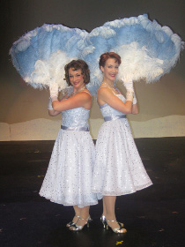 Sara Tubbs and Erin Churchill in Irving Berlin's White Christmas