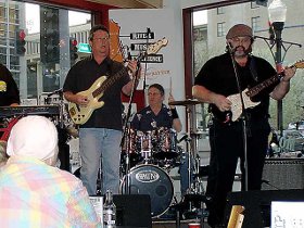 The Ellis Kell Band performing in 2009