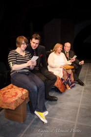 Bailey Hager, Jordan Smith, Lisa Kahn, and Scott Tunnicliff in The 13th of Paris