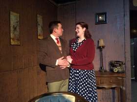 Aaron Lord and Kat Martin in The Mousetrap