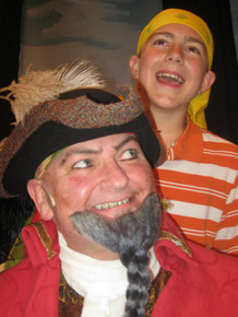 Janos Horvath and Ben Klocke in How I Became a Pirate