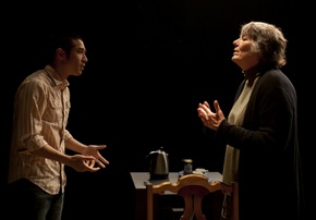 Calvin Vo and Susan Perrin-Sallak in Tribes