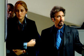 Leelee Sobieski and Al Pacino in 88 Minutes