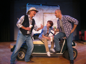 Paul G. Nelson, Erin Churchill, and Kenton Fridley in Route 66