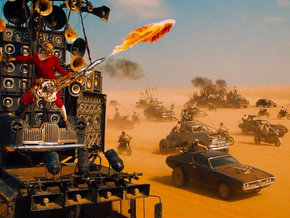 iOTA as The Doof Warrior in Mad Max: Fury Road