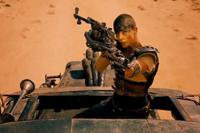 Charlize Theron in Mad Max: Fury Road