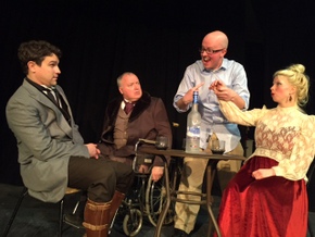 Jordan Smith, Bill Peiffer, Jake Walker and Maggie Woolley in Uncle