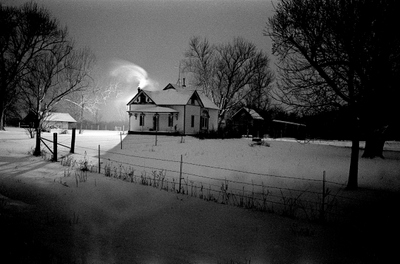 Snowstorm, Hills, Iowa. (2004) -- photo by Danny Wilcox Frazier