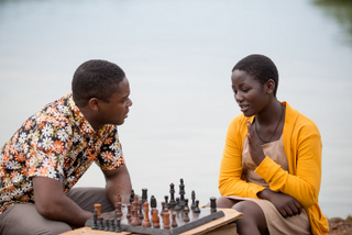 David Oyelowo and Madina Nalwanga in Queen of Katwe