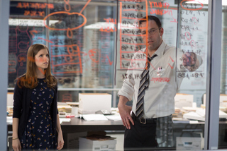 Anna Kendrick and Ben Affleck in The Accountant