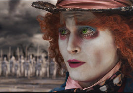 Johnny Depp in Alice in Wonderland