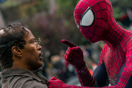 Jamie Foxx and Andrew Garfield in The Amazing Spider-Man 2