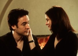 John Cusack and Julia Roberts in America's Sweethearts