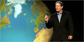 Al Gore in An Inconvenient Truth