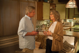 Michael Douglas and Diane Keaton in And So It Goes