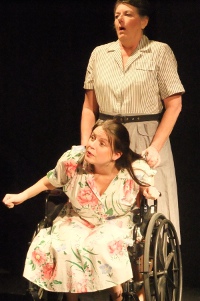 Jamie Em Behncke and Susan Perrin-Sallak in And They Dance Real Slow in Jackson