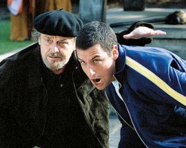 Jack Nicholson and Adam Sandler in Anger Management