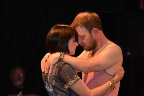Kristin Skaggs and J.C. Luxton in Antony & Cleopatra