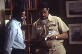 Derek Luke and Denzel Washington in Antwone Fisher