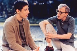 Jason Biggs and Woody Allen in Anything Else