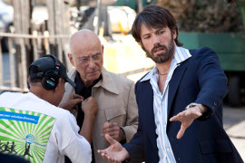 Ben Affleck directs Alan Arkin in Argo