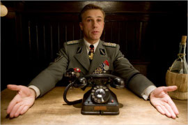 Christoph Waltz in Inglourious Basterds