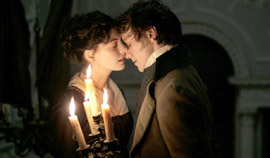 Anne Hathaway and James McAvoy in Becoming Jane