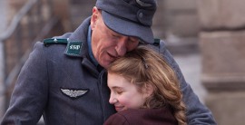 Geoffrey Rush and Sophie Nélisse in The Book Thief