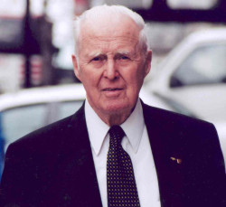 Norman Borlaug in 2004
