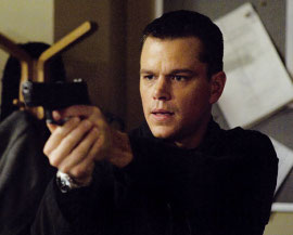 Matt Damon in The Bourne Identity